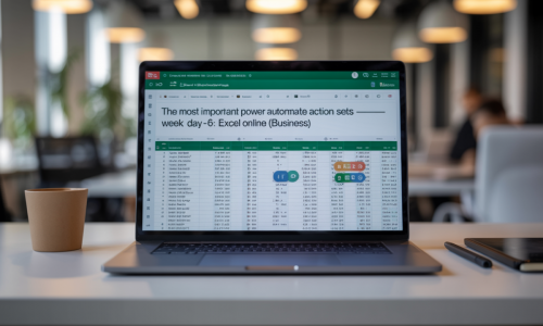 The Most Important Power Automate Action Sets — Week Day 6: Excel Online (Business)