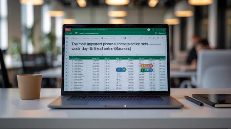 The Most Important Power Automate Action Sets — Week Day 6: Excel Online (Business)